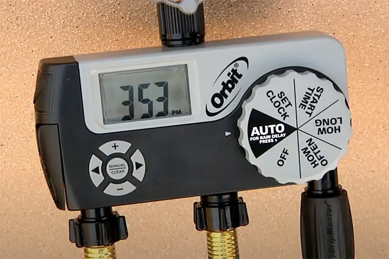 a timer valve for a sprinkler system